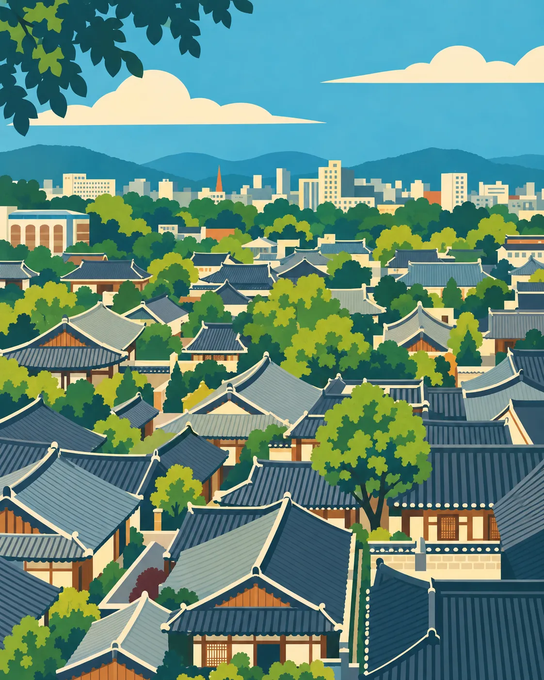 Jeonju Hanok Village. A little more touristy than Gyeongju, somehow.